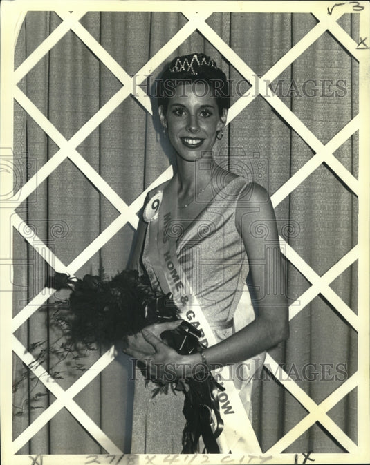 1979 Press Photo Miss Cynthia Gendron named "Miss Home and Garden Show" - Historic Images