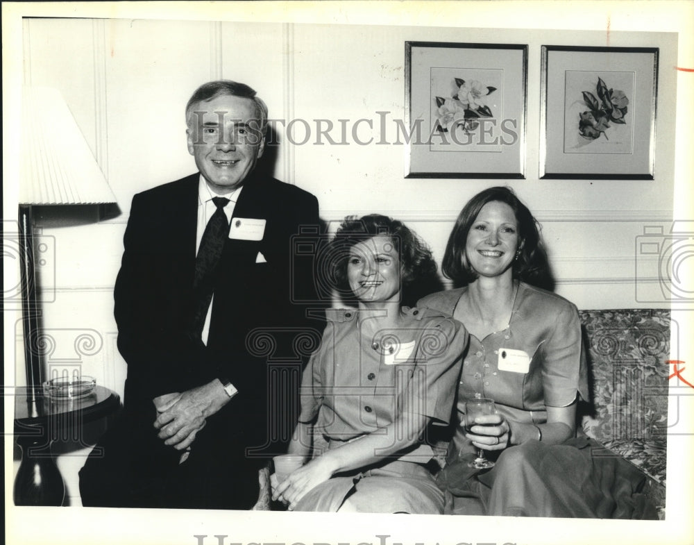 1990 Louis Garver, Judy Pollet &amp; Ruth Landis at Tulane Center Stage - Historic Images