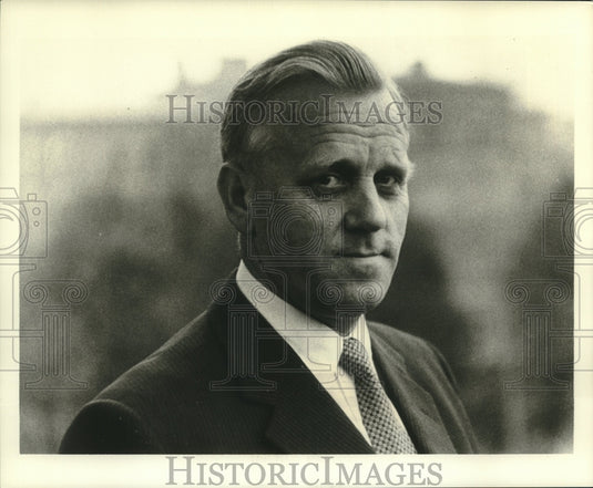 1963 Press Photo Arnel Geijer, Swedish Confederation of Trade Unions President - Historic Images