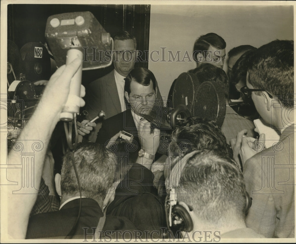 1967 Press Photo Attorney James Gelpi Mrs. Hug&#39;s attorney - nob18164 - Historic Images