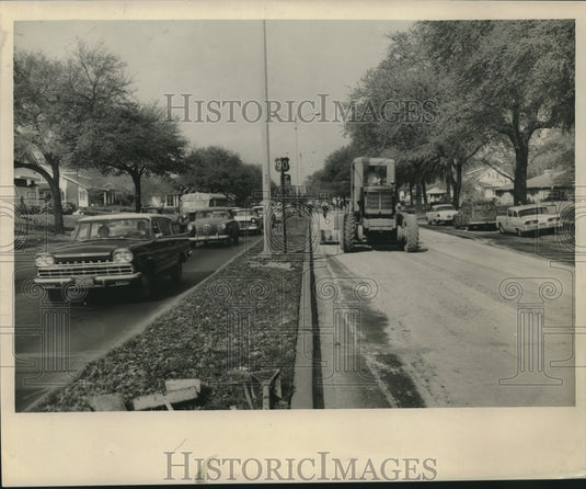 1960 Press Photo Gentilly Highway, construction - nob18199-Historic Images