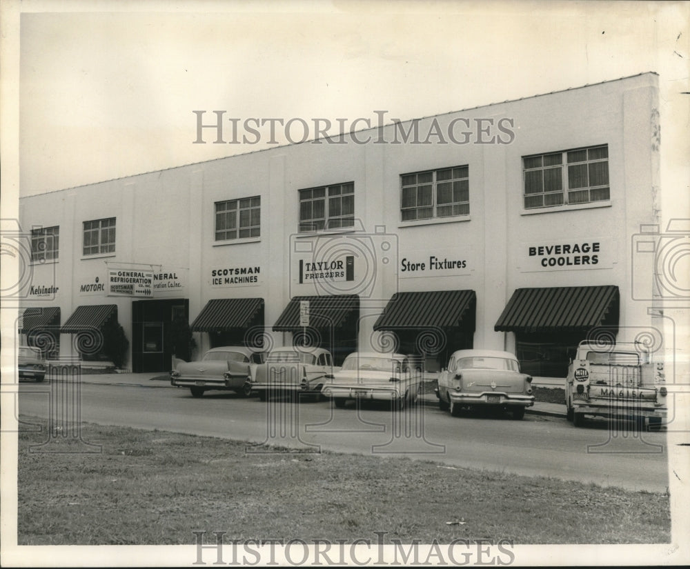 1964 Press Photo View of General Refrigeration new home on Washington Avenue - Historic Images