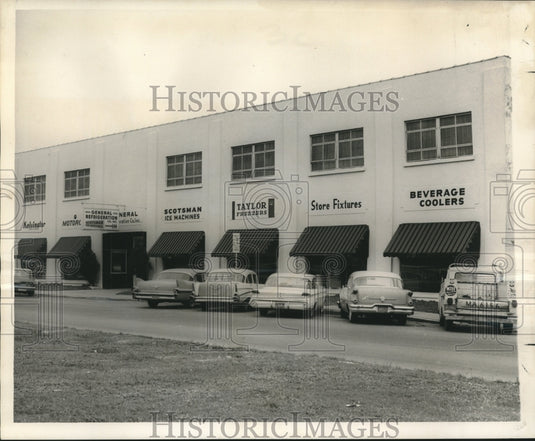 1964 Press Photo View of General Refrigeration new home on Washington Avenue - Historic Images