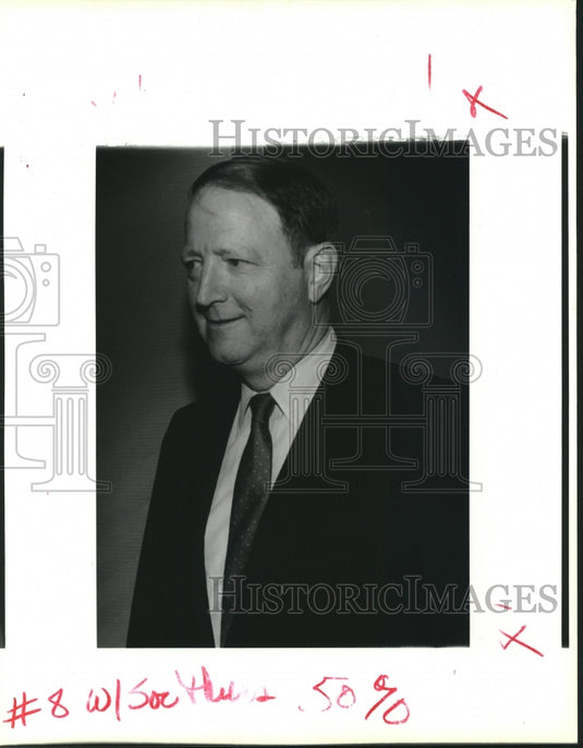 1991 Press Photo Louis Freeman at Greater New Orleans Foundation luncheon - Historic Images