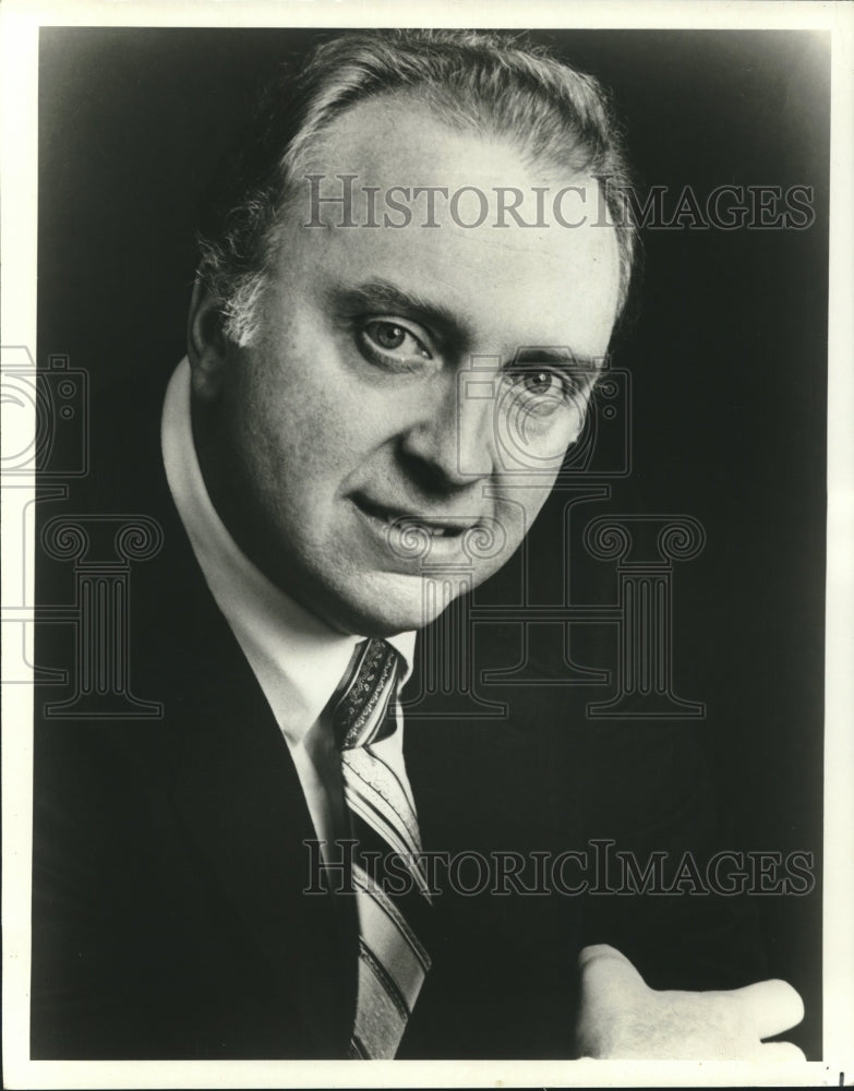 1991 Press Photo John Fiorito, baritone opera singer - Historic Images