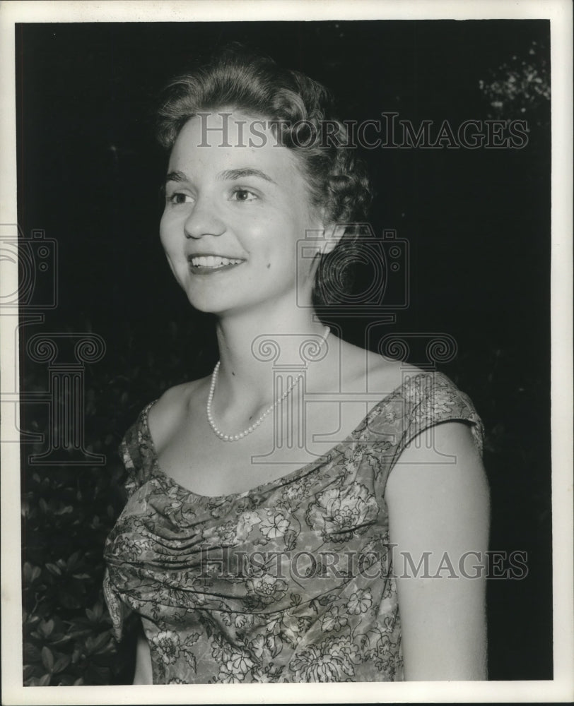 1959 Press Photo Virginia Friedrichs, Debutante - nob18810 - Historic Images