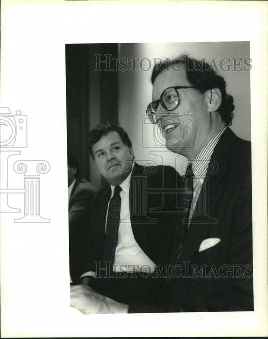 1995 Press Photo J. Joseph Grandmaison at the U. S. Trade and Development Agency - Historic Images