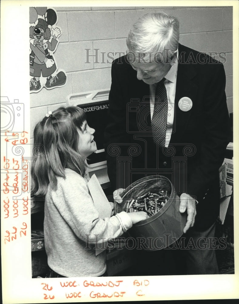 1989 Press Photo Grandparents Day - Historic Images