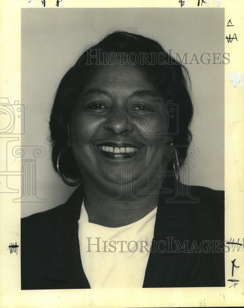 1992 Press Photo District 5 School Board candidate Carolyn Green Ford - Historic Images