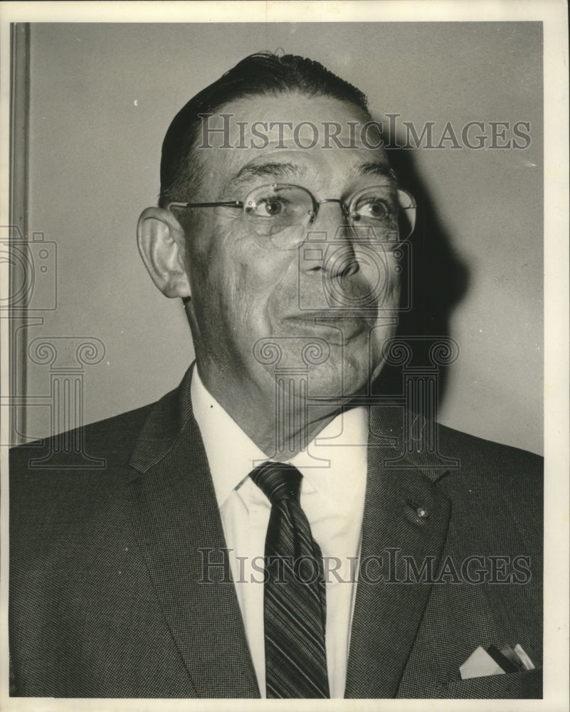 1966 Press Photo Dr. John B. Gorech Sr., President of St. Andrew Society - Historic Images