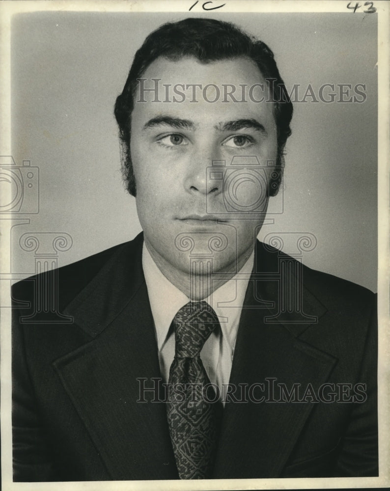 1973 Press Photo Edward Gordon,president, Jefferson Parish Bar Association-Historic Images