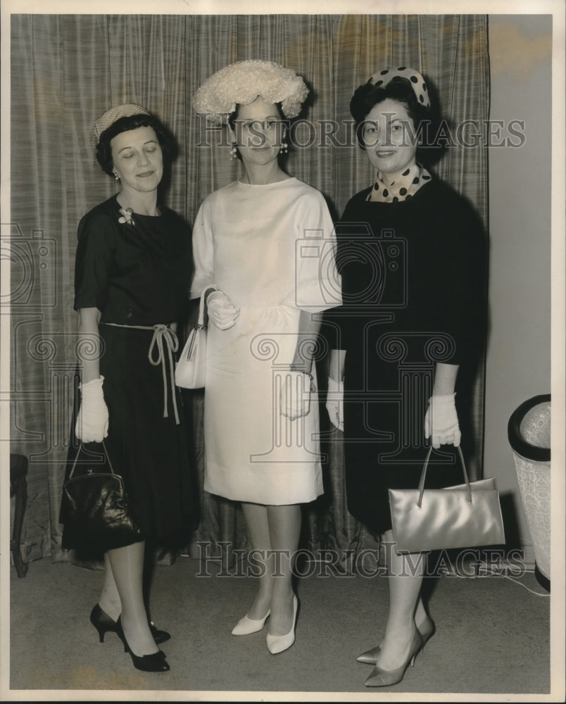 1962 Press Photo Winners of Gentilly Woods Woman&#39;s Club benefit style show - Historic Images