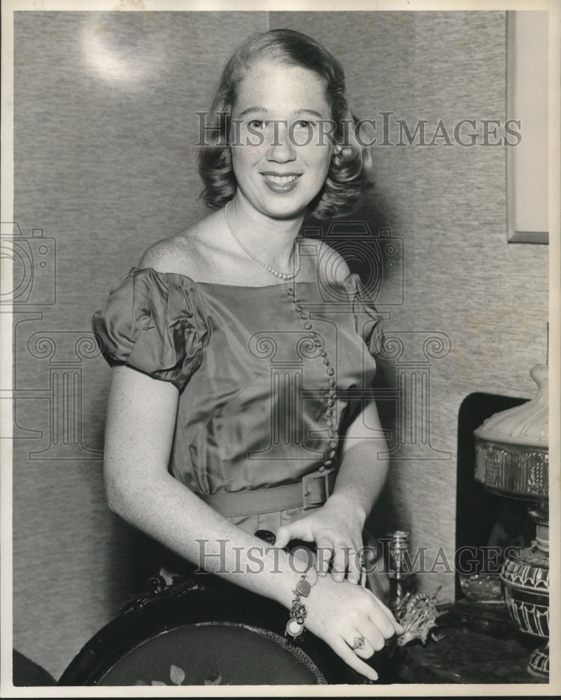 1959 Press Photo Marcella Flowers portrait - nob19332-Historic Images