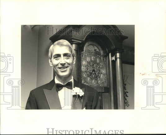 1989 Press Photo Judah Touro Board of Trustees chair Joseph Friend - Historic Images