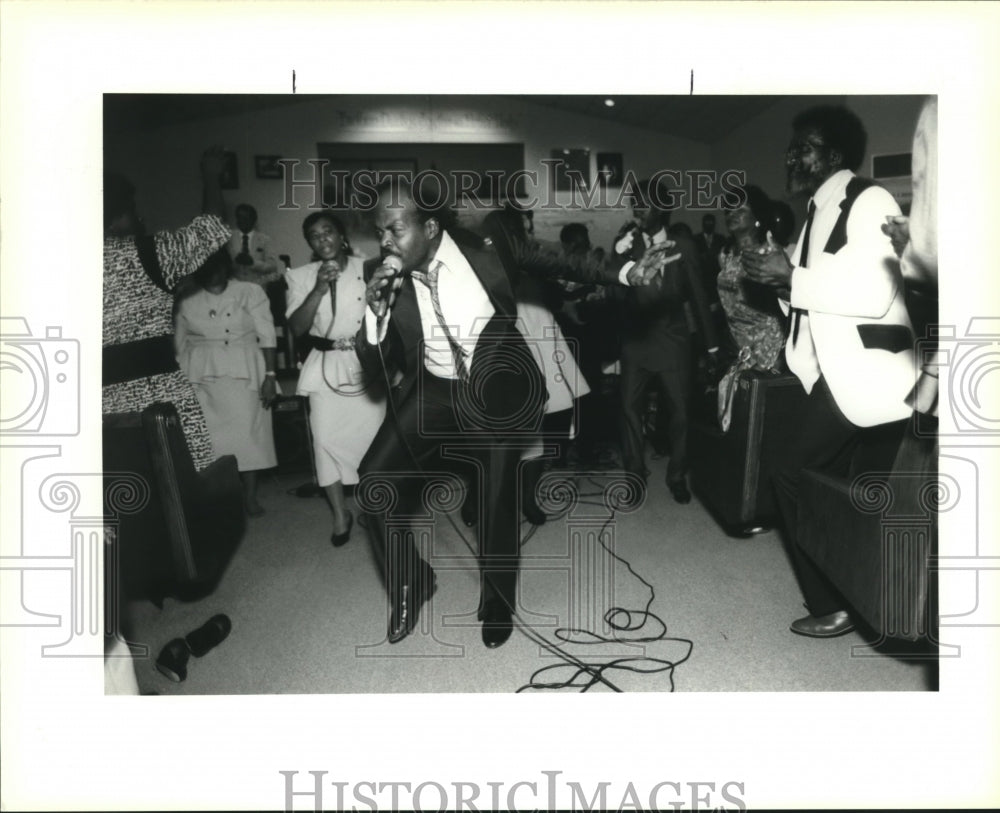 1996 Press Photo Gospel Music choir - Historic Images