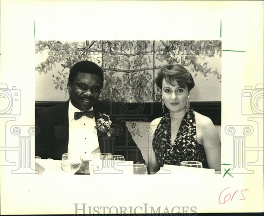 1989 Press Photo Harold Sylvester & Melissa Gordon at the Southern Rep Theater - Historic Images
