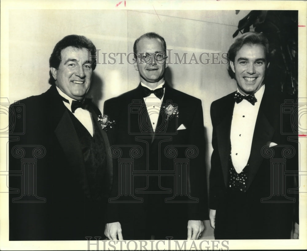 1994 Press Photo Paul Buckley, Gary Froena, Richard Nesbitt, tourism committee - Historic Images