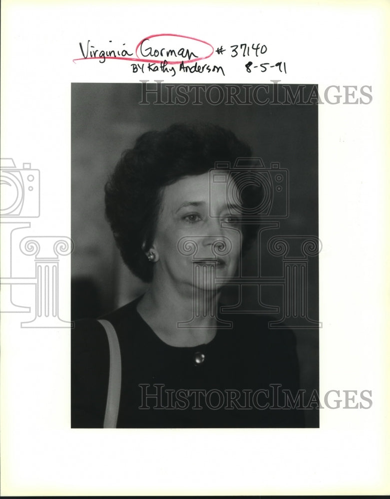 1991 Press Photo Virginia Gorman - nob20249 - Historic Images