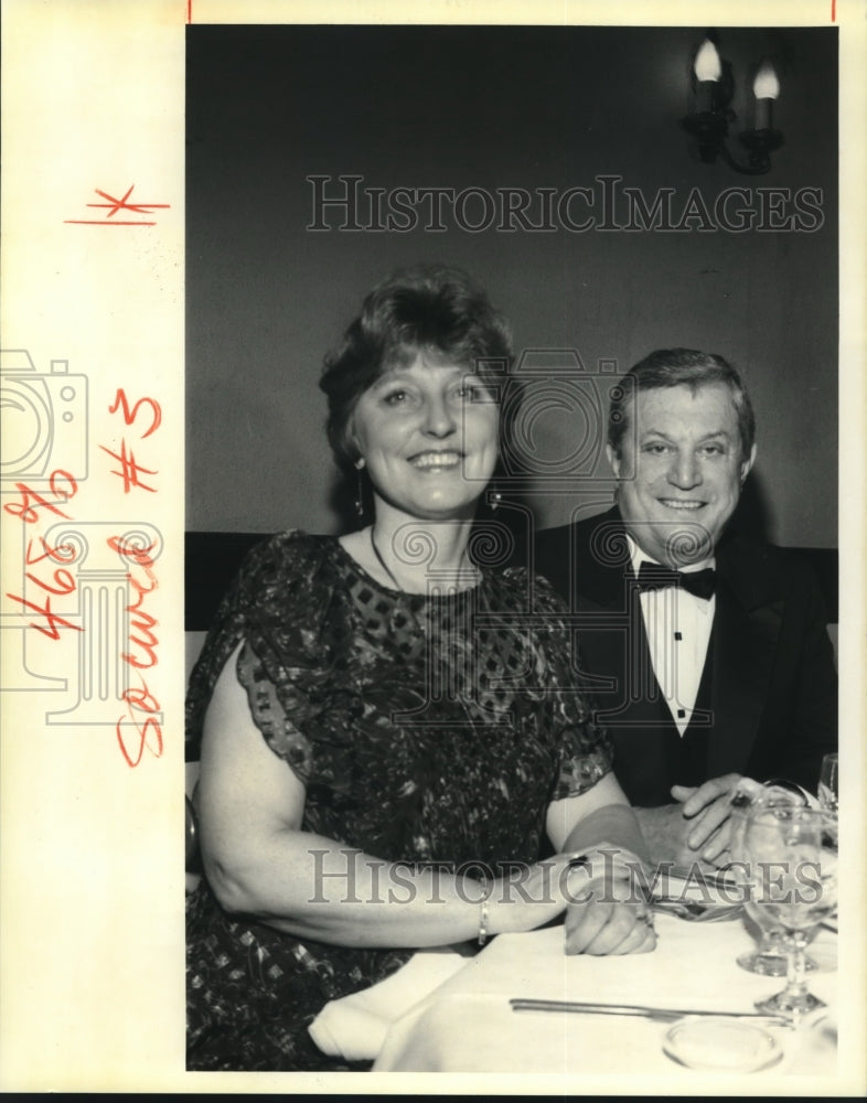 1992 Press Photo Margaret and Jim George, fundraiser - nob20312 - Historic Images