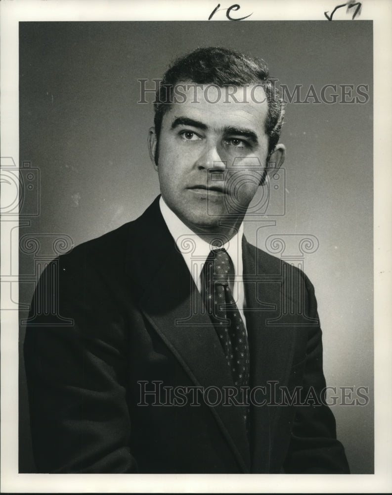 1971 Press Photo Thomas Gandolfo new president of Vieux Carre Action Association - Historic Images