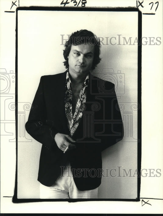 1980 Press Photo Jean-Paul Germain, French Stylish - nob20466 - Historic Images