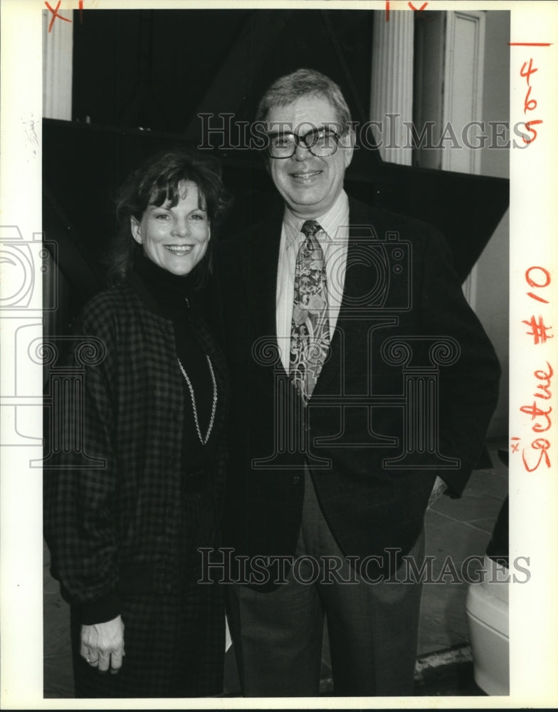 1991 Press Photo Sou. Rep. Night of Stars - Mr. and Mrs. Frank Gonzalez - Historic Images