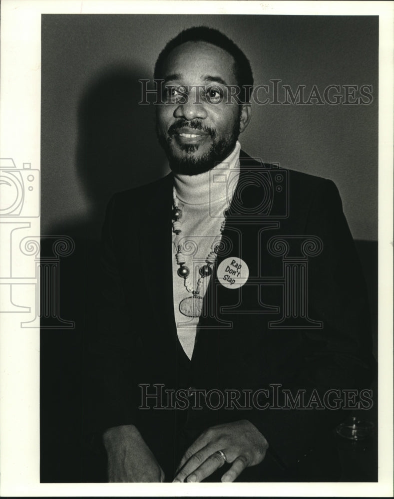 1988 Press Photo Dr. Jonny Gibson of New Orleans - nob20572 - Historic Images