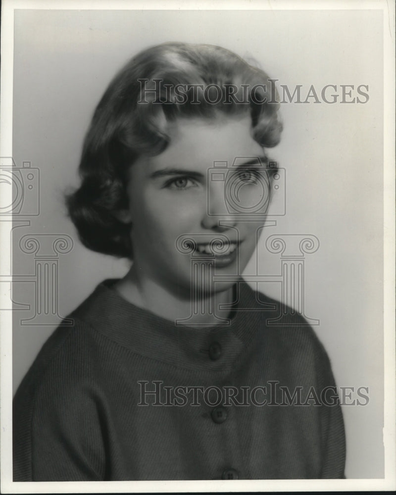 1959 Press Photo Miss Karen Gibson, Lady-In-Waiting, Prophets of Persia-Historic Images