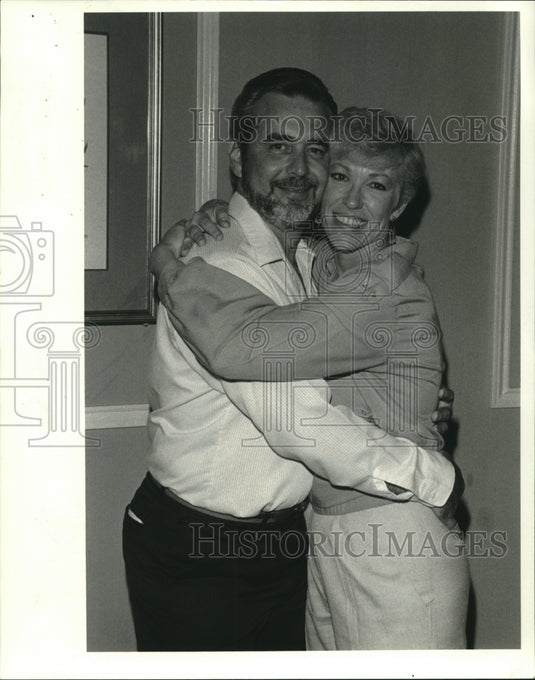 1988 Press Photo Jack Gieger & Diane Silverman Ceravol, Howard Johnson reunion - Historic Images