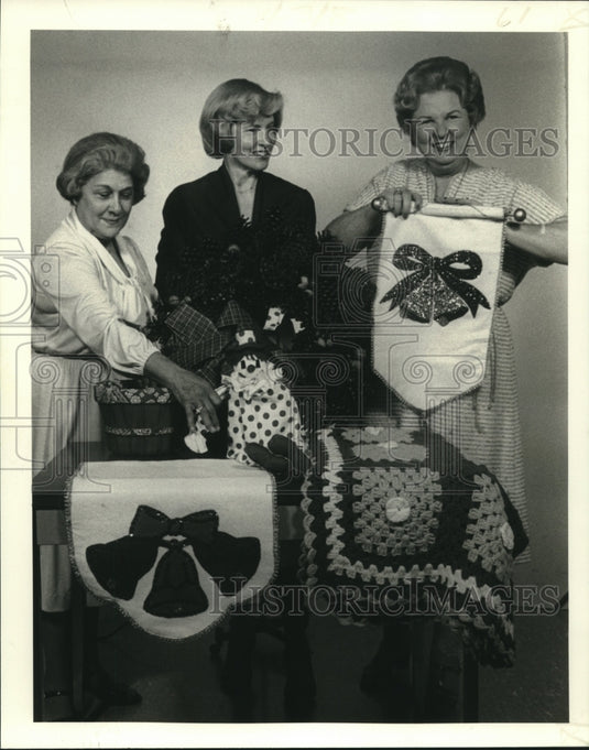 1980 Press Photo Mrs. Richard C. Gisele, Metairie Women's Club fund-raiser - Historic Images