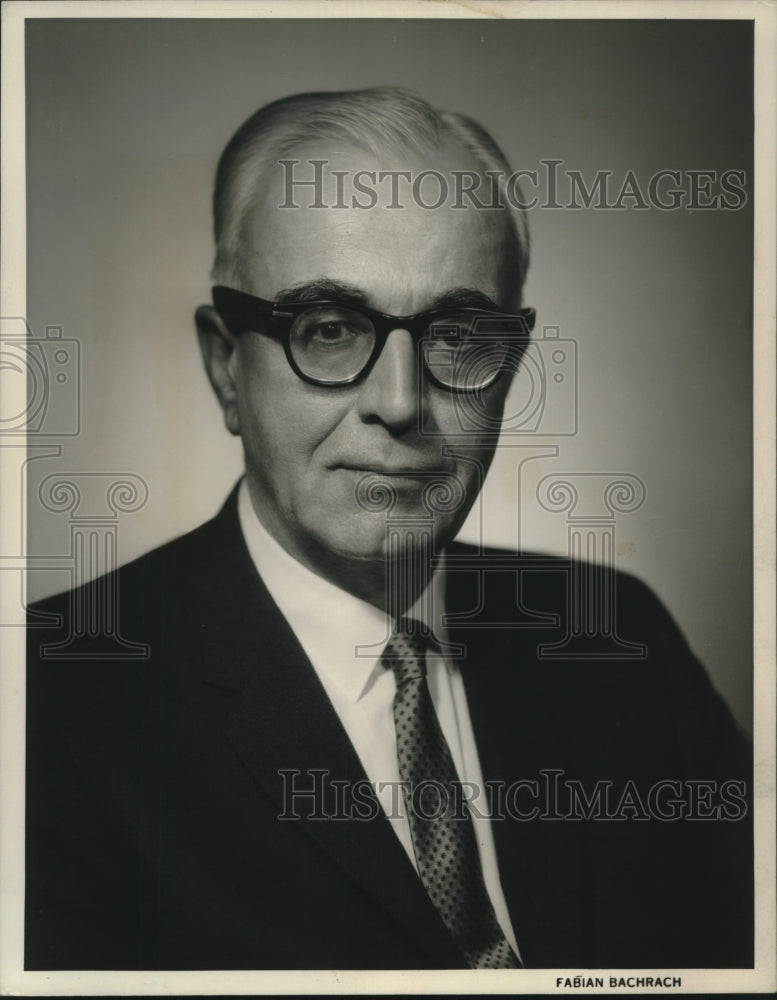 1967 Press Photo Dr. Harry D. Gideonse, Library Dedication Speaker - nob20601 - Historic Images