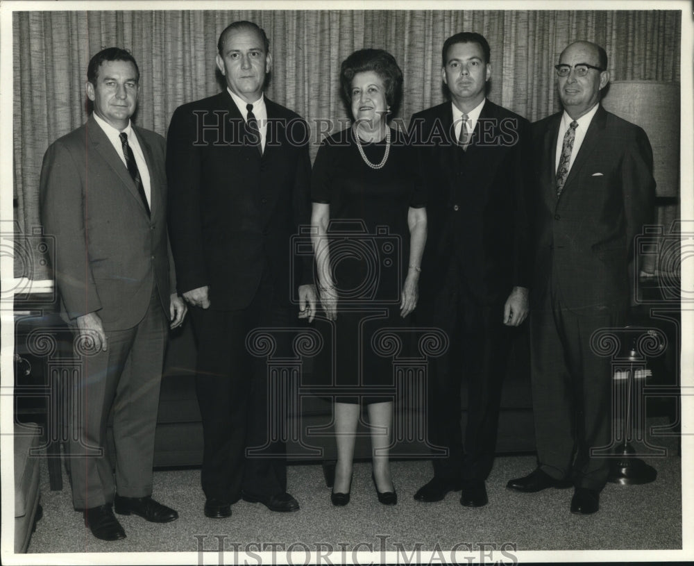 1971 Press Photo Jefferson Parish Planning Advisory Board elected new officers. - Historic Images
