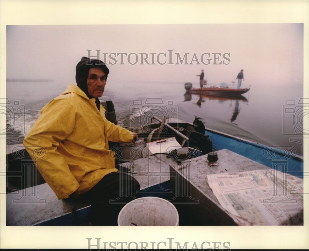 1996 Press Photo Thomas Gonzales, Delacroix fisherman - nob20751 - Historic Images