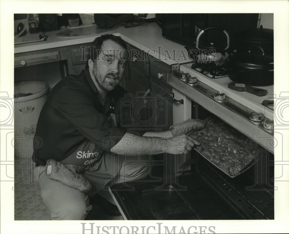 1987 Press Photo Fyten at Davio Resturant. - nob20785 - Historic Images