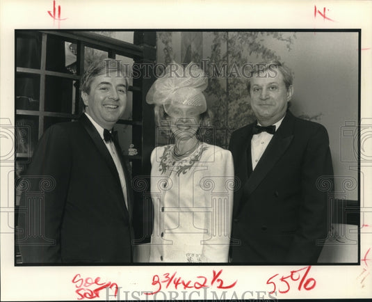 1991 Press Photo Dick O'Neill, Carol Terrell, Jimmy George - nob20815 - Historic Images