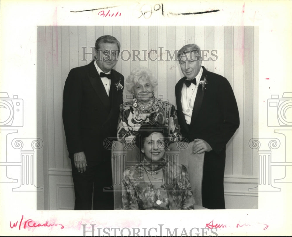 1991 Press Photo 10 Oustanding Persons - James George of French Quarter &amp; others - Historic Images