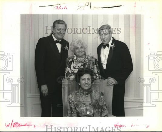 1991 Press Photo 10 Oustanding Persons - James George of French Quarter & others - Historic Images