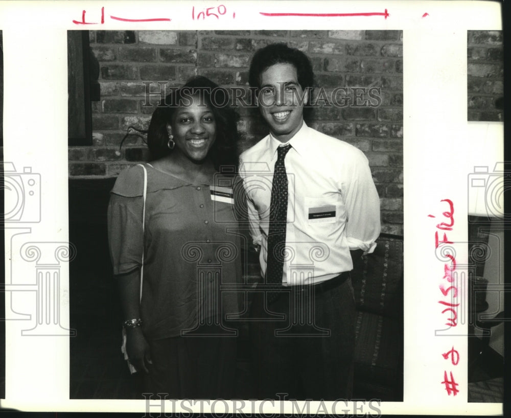 1991 Press Photo Marya Porter and Alex Gershanik - Historic Images