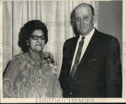 1969 Press Photo Mr & Mrs August "Celestino" Gonzalez's 50th Wedding Anniversary - Historic Images