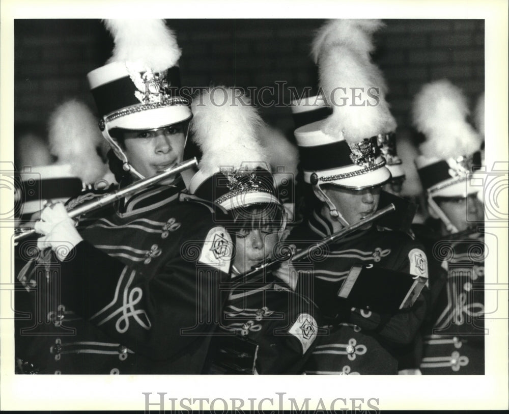 1995 Press Photo &quot;Good Medicine For Life&quot; Rally at St. Bernard Parish School - Historic Images