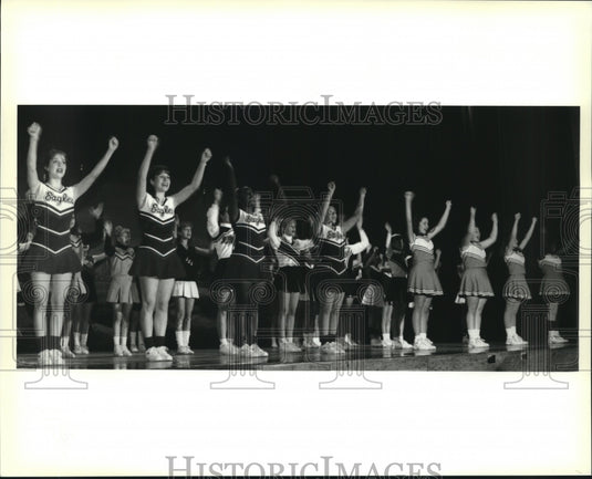 1995 Press Photo "Good Medicine For Life" Rally at St. Bernard Parish School - Historic Images