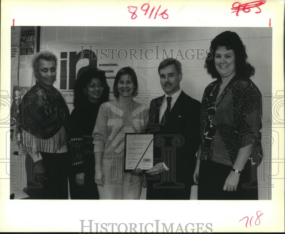 1989 Press Photo The St Bernard Council of the International Reading Association - Historic Images