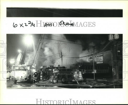 1990 Press Photo Gerhardt's Fire - nob21038 - Historic Images