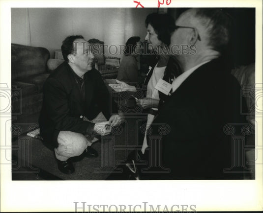 1994 Press Photo Delegates at New Orleans Writers' Conference at Westin Hotel - Historic Images