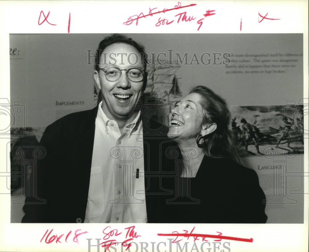 1994 Press Photo NOWC - Terry George, Jerri Cullinan - Historic Images