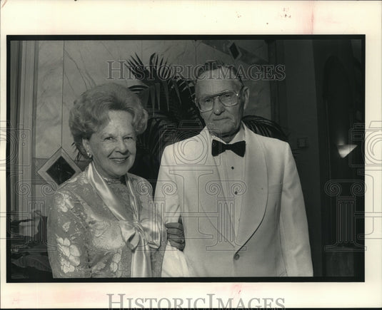 1990 Press Photo National Jewish Hospital Awards - Jessica & Robert L. Goodwin - Historic Images