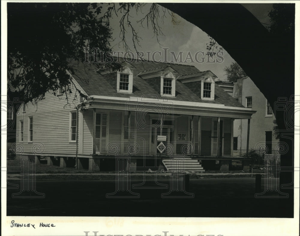 1982 Press Photo Goodrich-Stanley House to be sold by a New Orleans trio - Historic Images