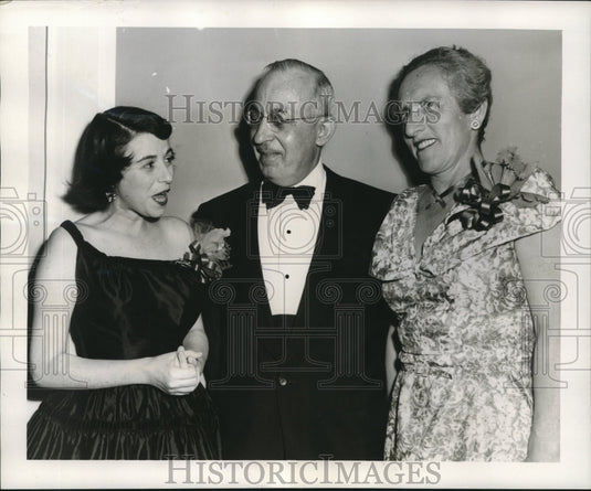 1955 Press Photo National Council of Jewish Women's convention, Roosevelt Hotel - Historic Images