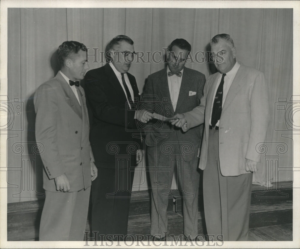 Press Photo Archbishop Shaw Council #2878, Knights of Columbus - nob21334 - Historic Images