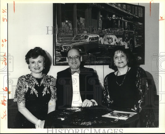 1991 Press Photo Principal guest at the Touro "Enchanted Evening" Gala - Historic Images